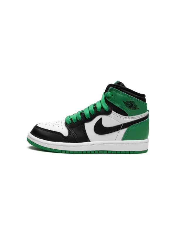 Green jordans 2025 kids