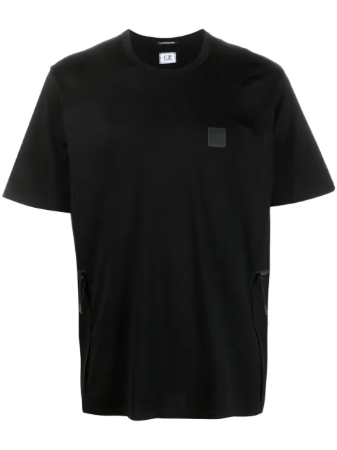 C.P. Company logo-patch cotton T-shirt