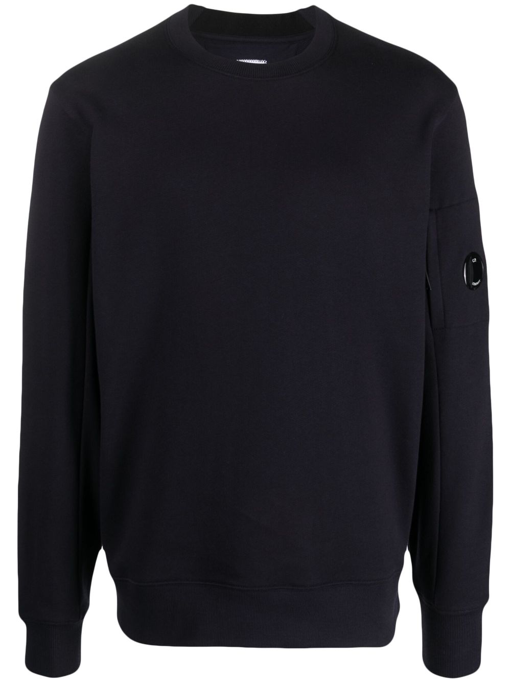 C.P. Company Diagonal Raised fleece sweatshirt - Blue