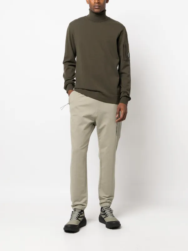 C.P. Company Lens-detail fine-knit Jumper | Green | FARFETCH