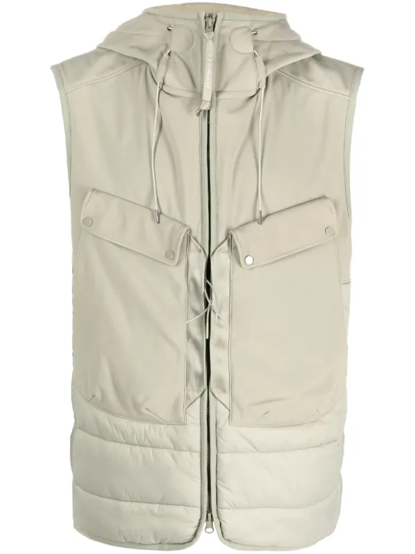 Cp company goggle outlet hooded gilet