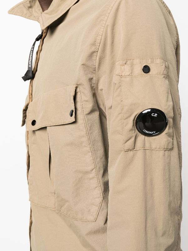 Cp company lens hot sale overshirt jacket