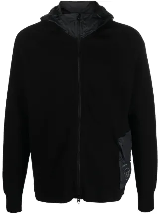 C.P. Company Metropolis Series Hooded Cardigan | Black | FARFETCH IL