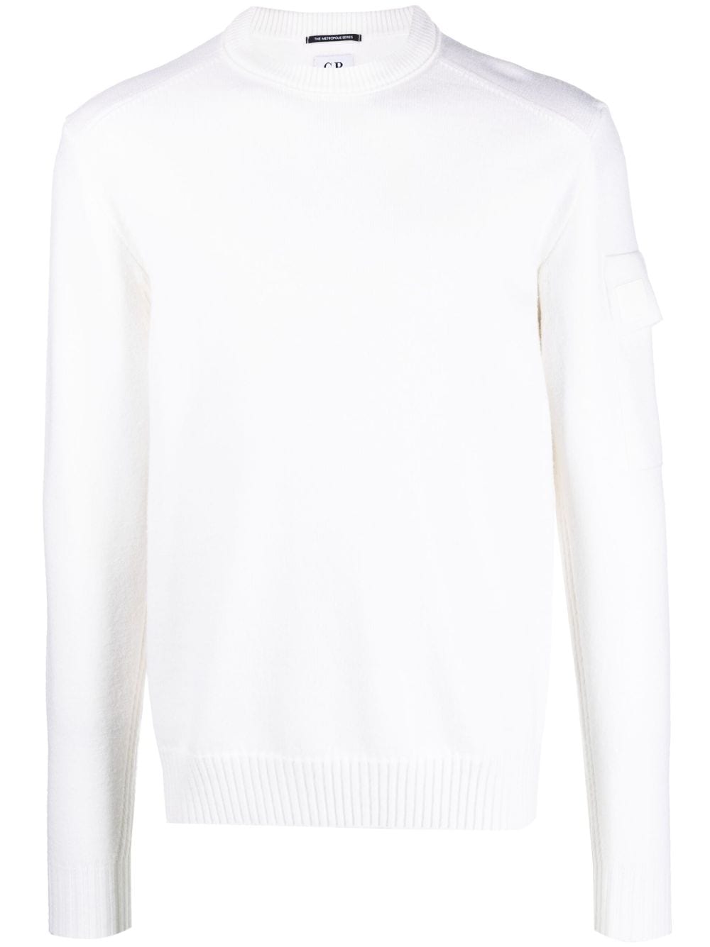 Image 1 of C.P. Company crew-neck wool-blend jumper