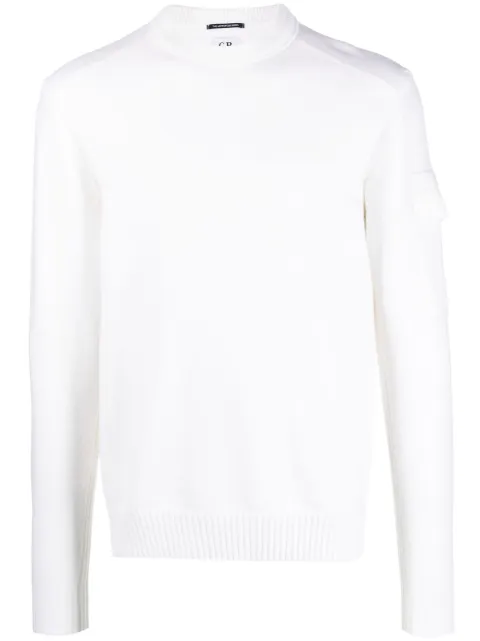 C.P. Company crew-neck wool-blend jumper
