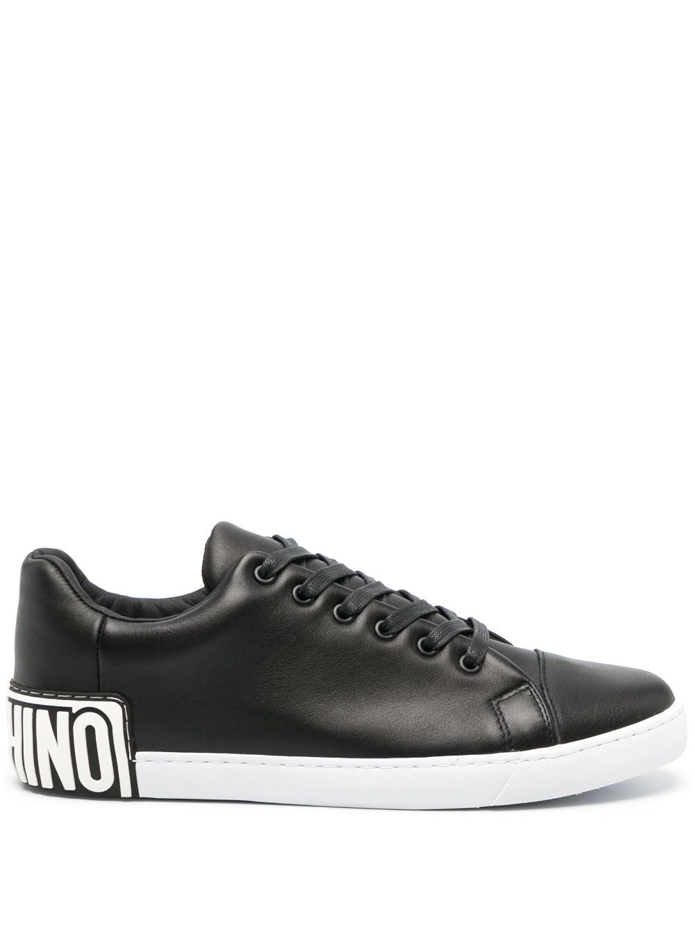 Maxilogo leather sneakers