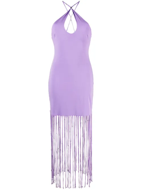 Robe à franges - ROTATE BIRGER CHRISTENSEN - Modalova