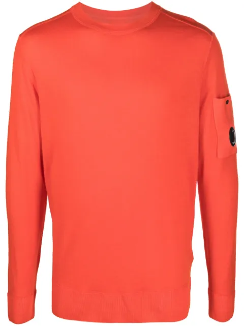 C.P. Company Lens-detail wool jumper