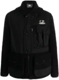 C.P. Company Duffel Mixed Goggle hooded jacket - Black