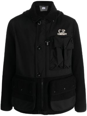 C.P. Company Duffel Mixed Goggle Hooded Jacket Farfetch