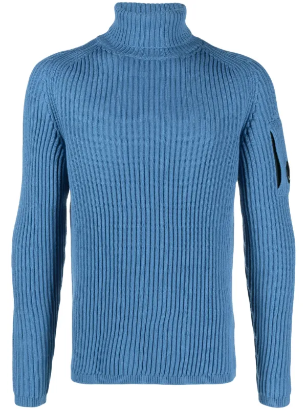 Cp company 2024 light blue jumper