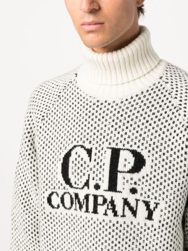 C.P. Company ロゴインターシャ セーター - Farfetch