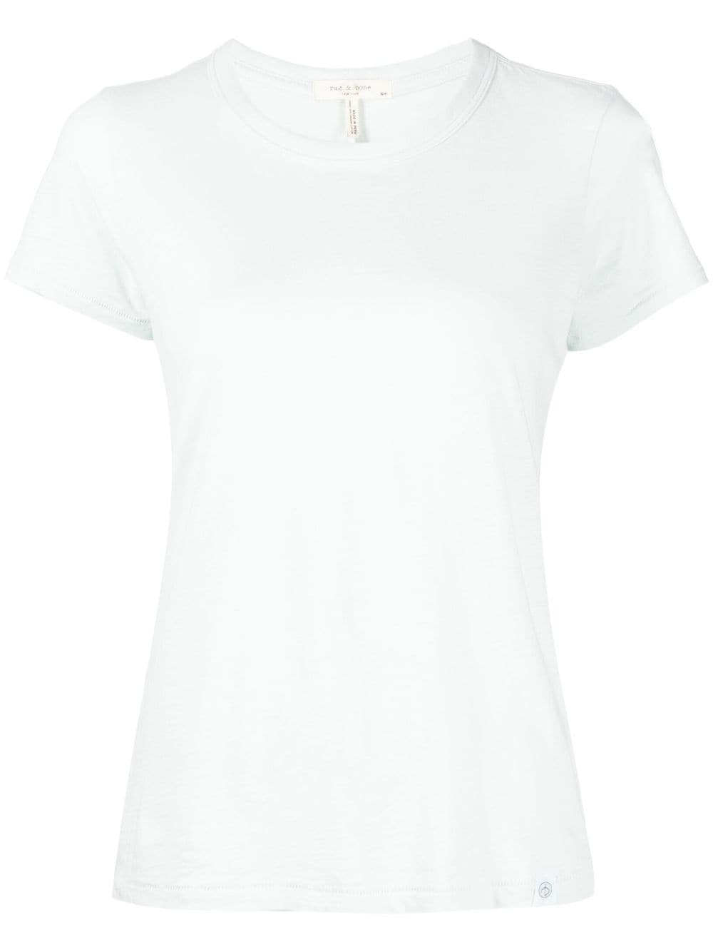 Rag & Bone The Slub Cotton T-shirt In Ice Flow