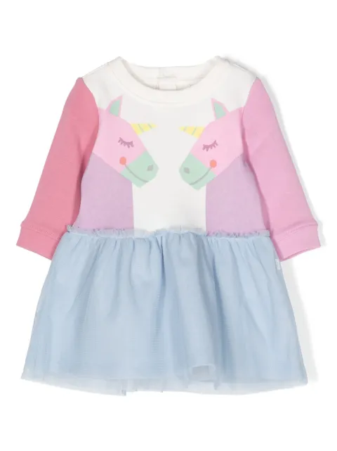 Stella McCartney Kids Unicorn-print cotton dress