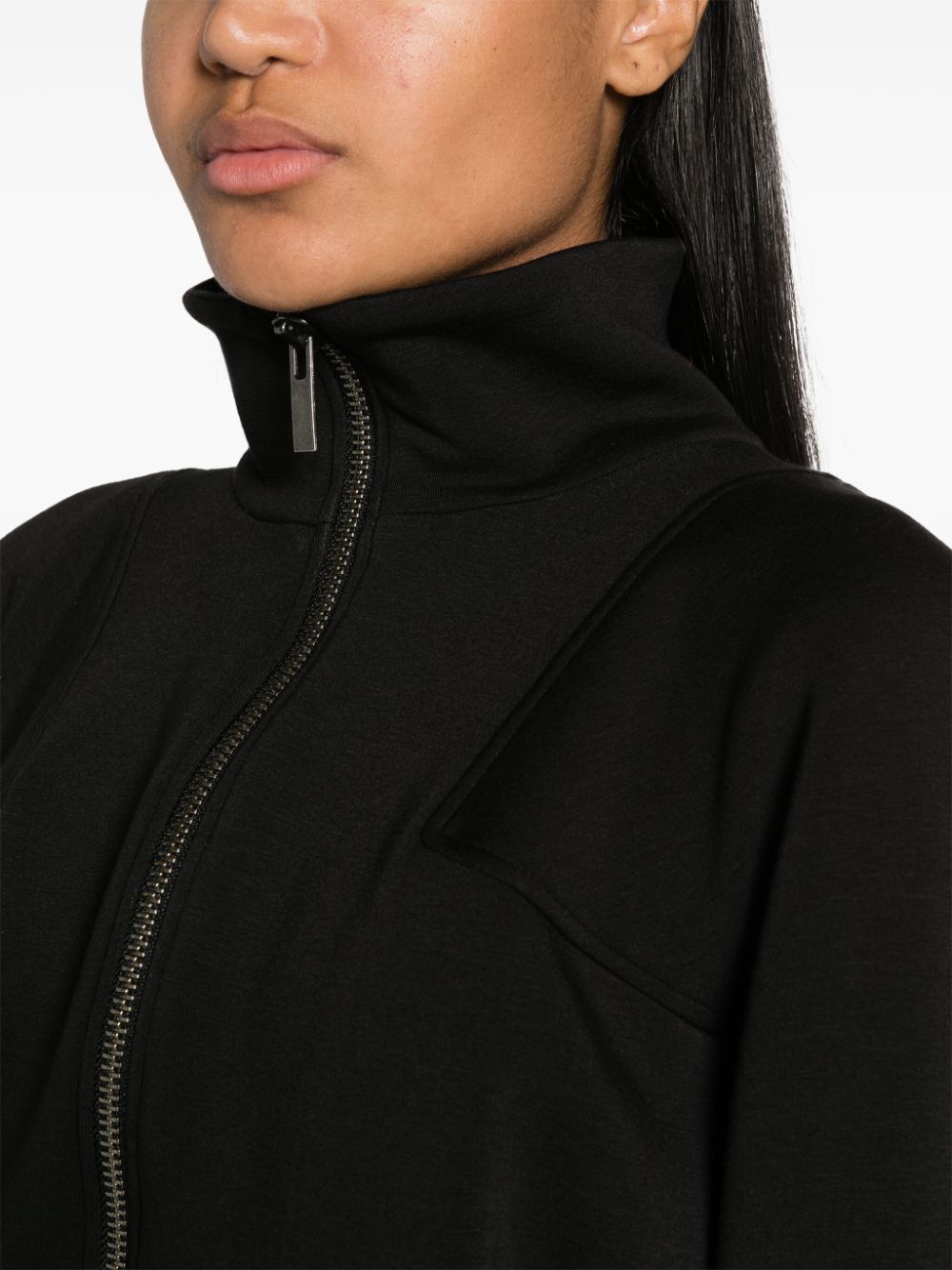 Shop Gauge81 Tabora Cut-out Jersey Jacket In Black