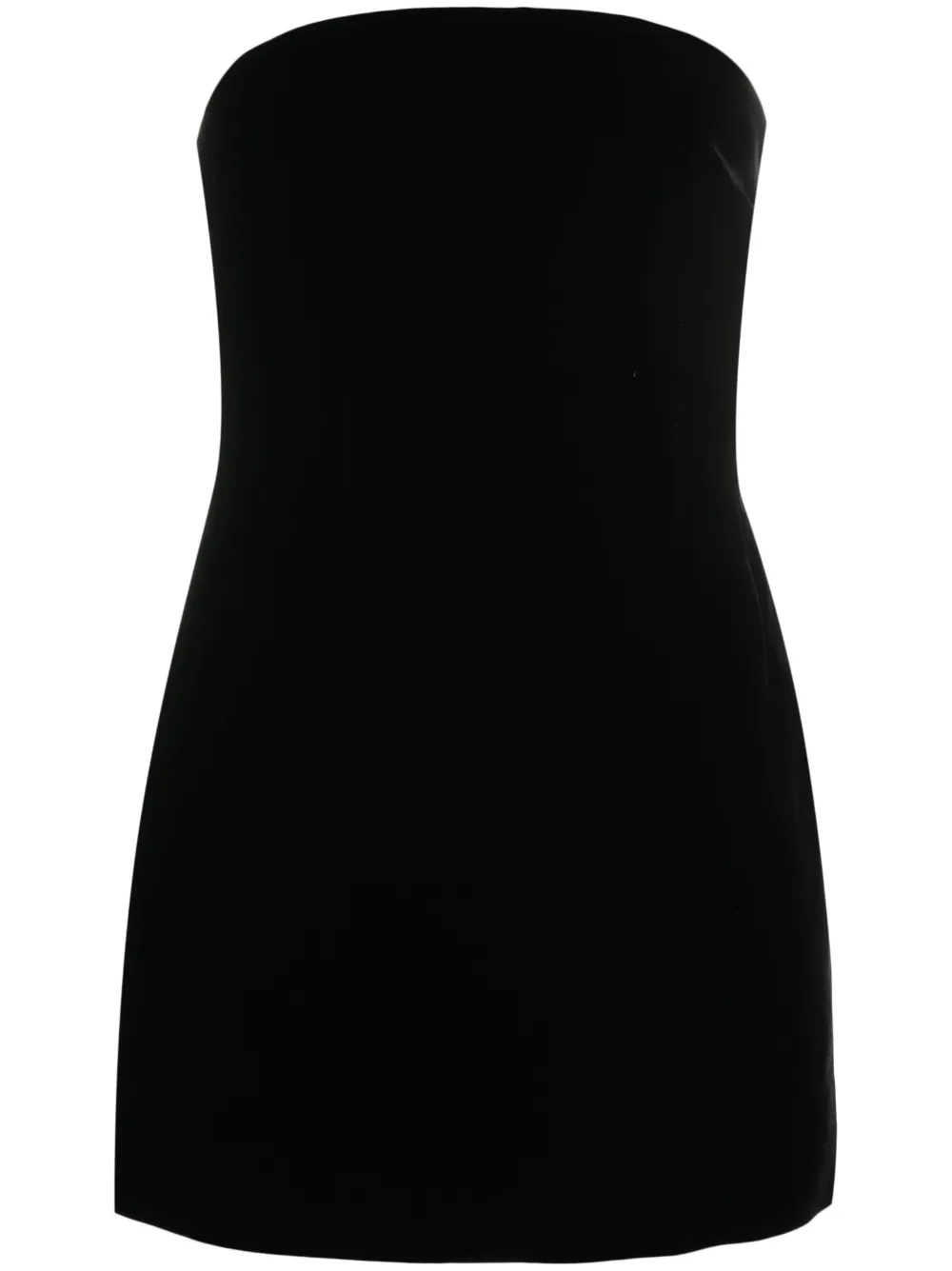 Wardrobe.nyc Black Corset Minidress In Black