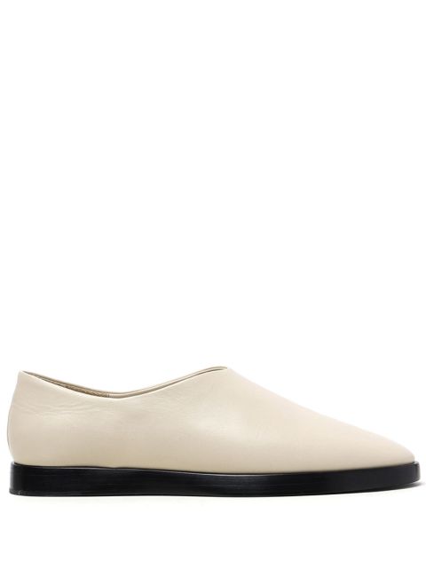 Fear Of God almond-toe leather loafers Men