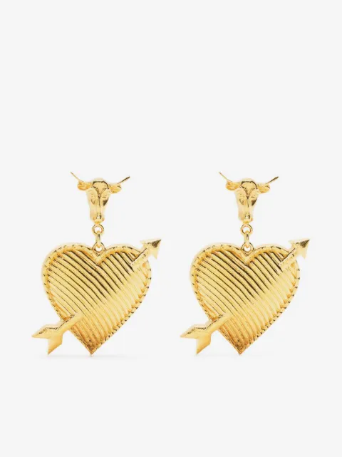 Natia X Lako aretes con dije de corazón