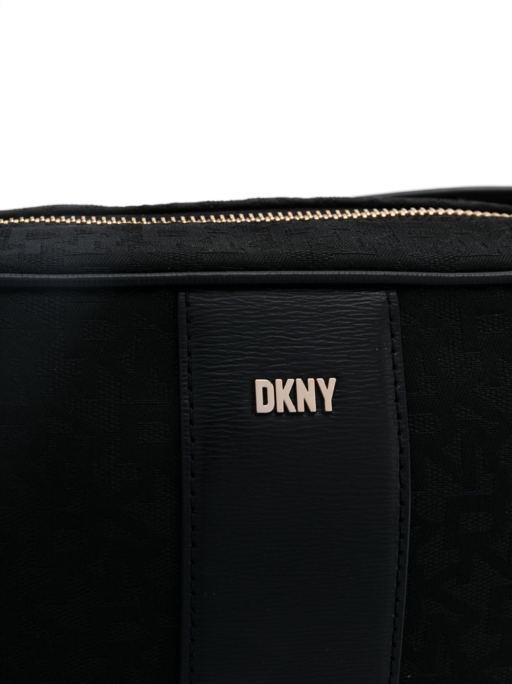 DKNY monogram-pattern Leather Crossbody Bag - Farfetch