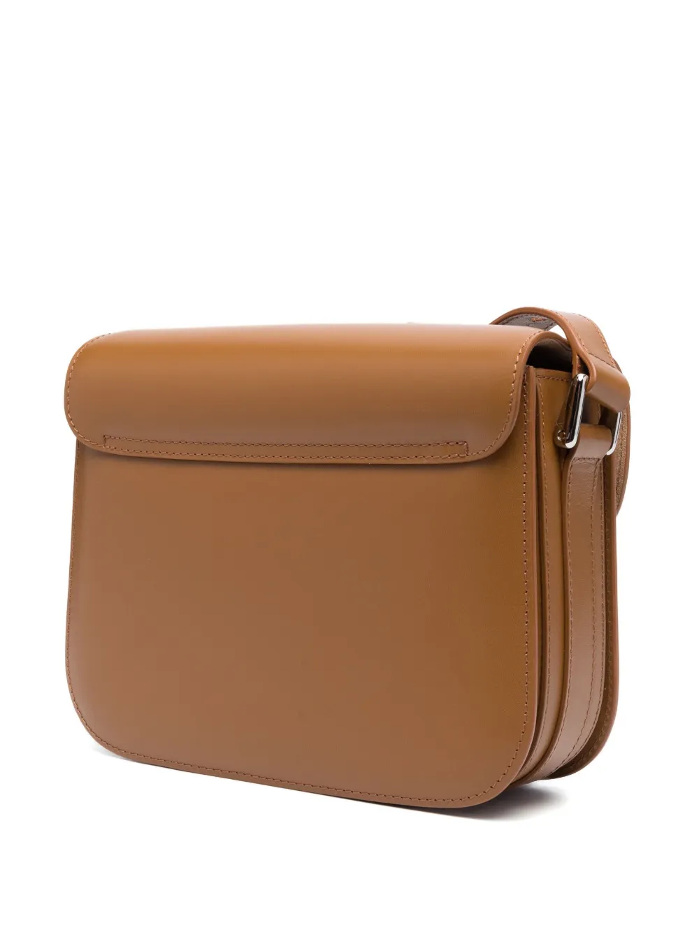 Shop Apc Small Grace Shoulder Bag In Brown