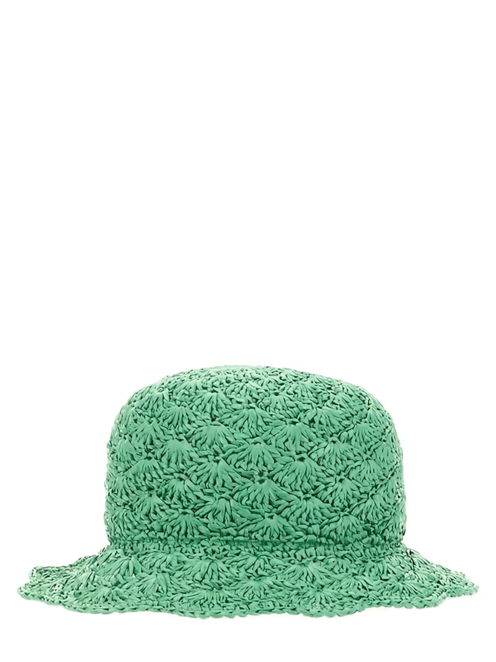 RED Valentino raffia bucket hat - Groen