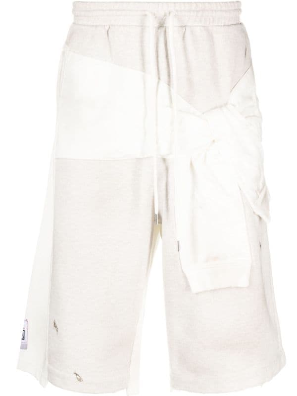 Miharayasuhiro Modified layered-detail Bermuda Shorts - Farfetch