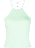 Patrizia Pepe open-back sleeveless top - Green