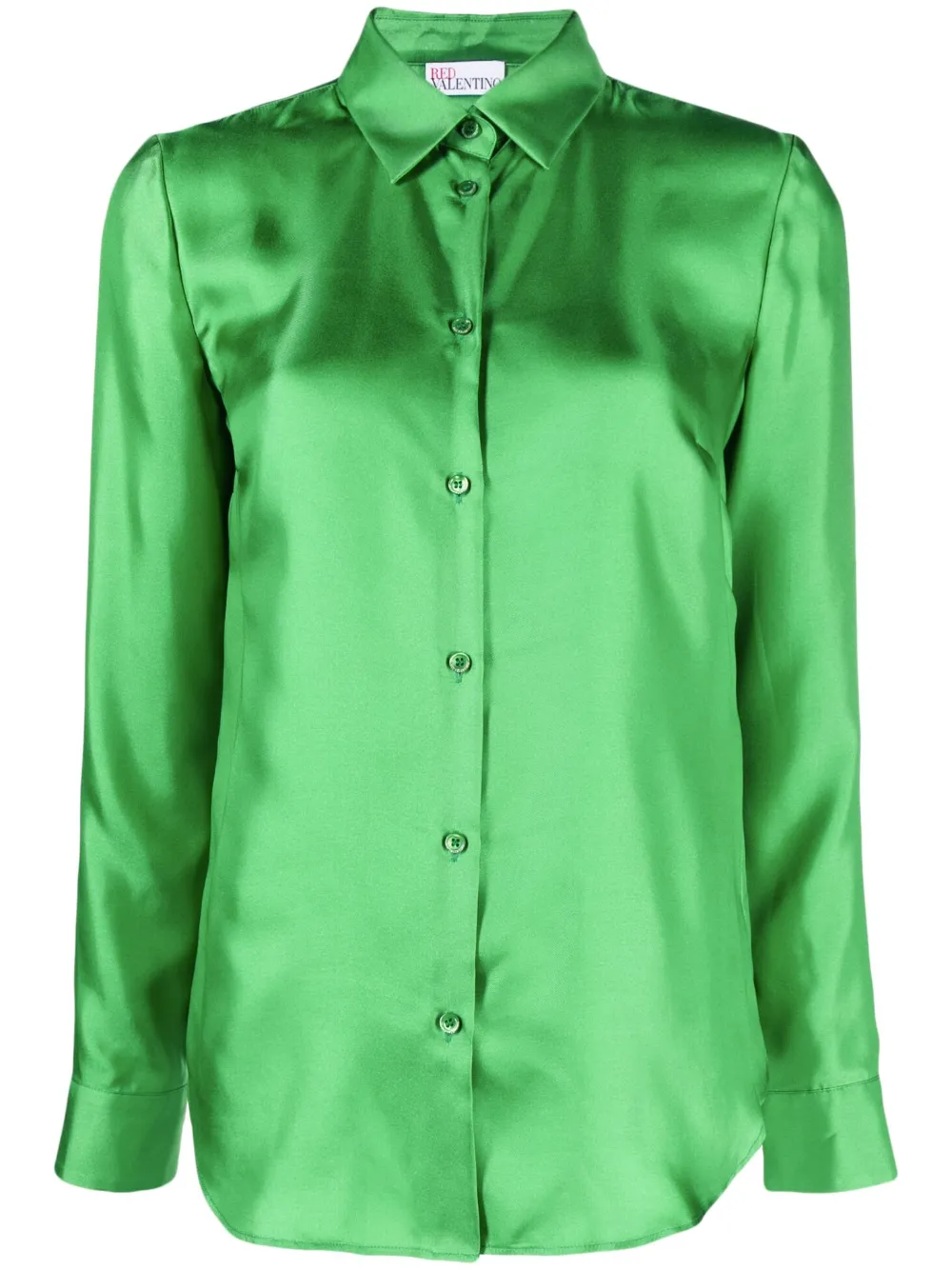 emerald green satin dress shirt Men's Emerald Green Satin Shirt | Luxury Glossy Silk-feel Men's Button Down  | Party Wear