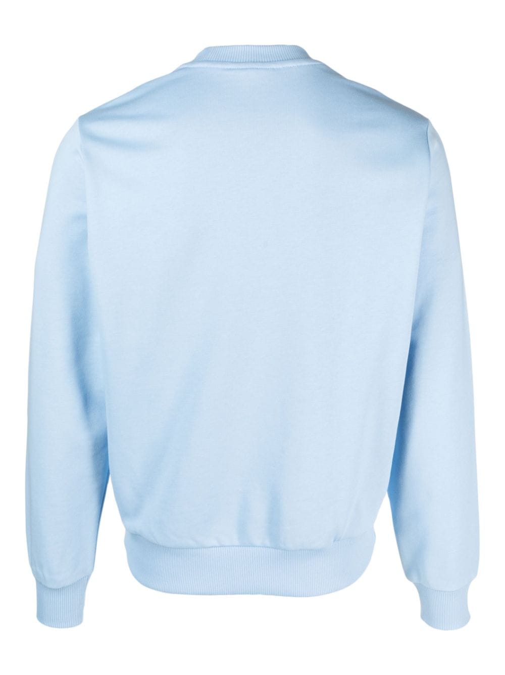 Shop Lacoste X Netflix Logo-print Sweatshirt In Blue