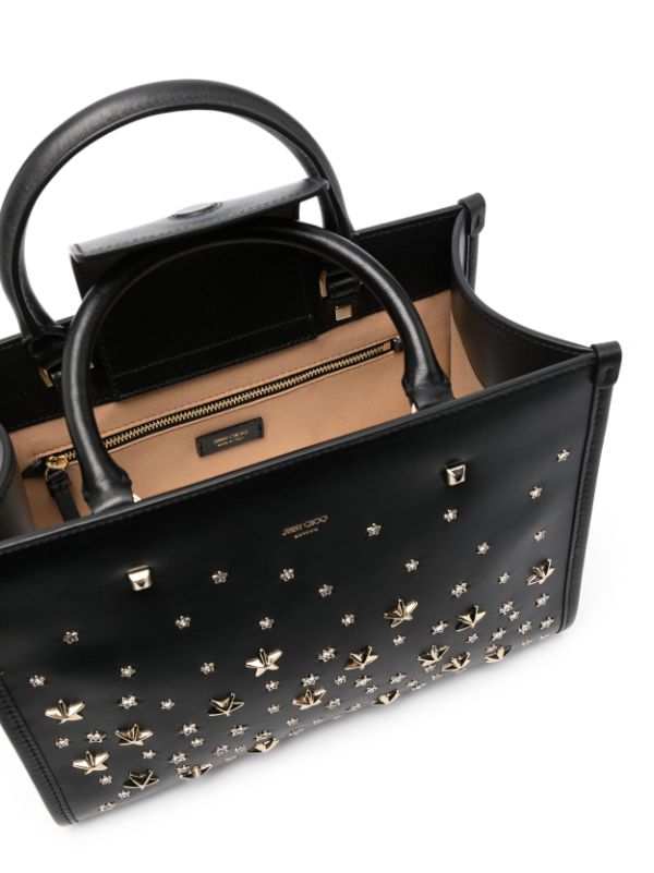 Small black studded on sale bag