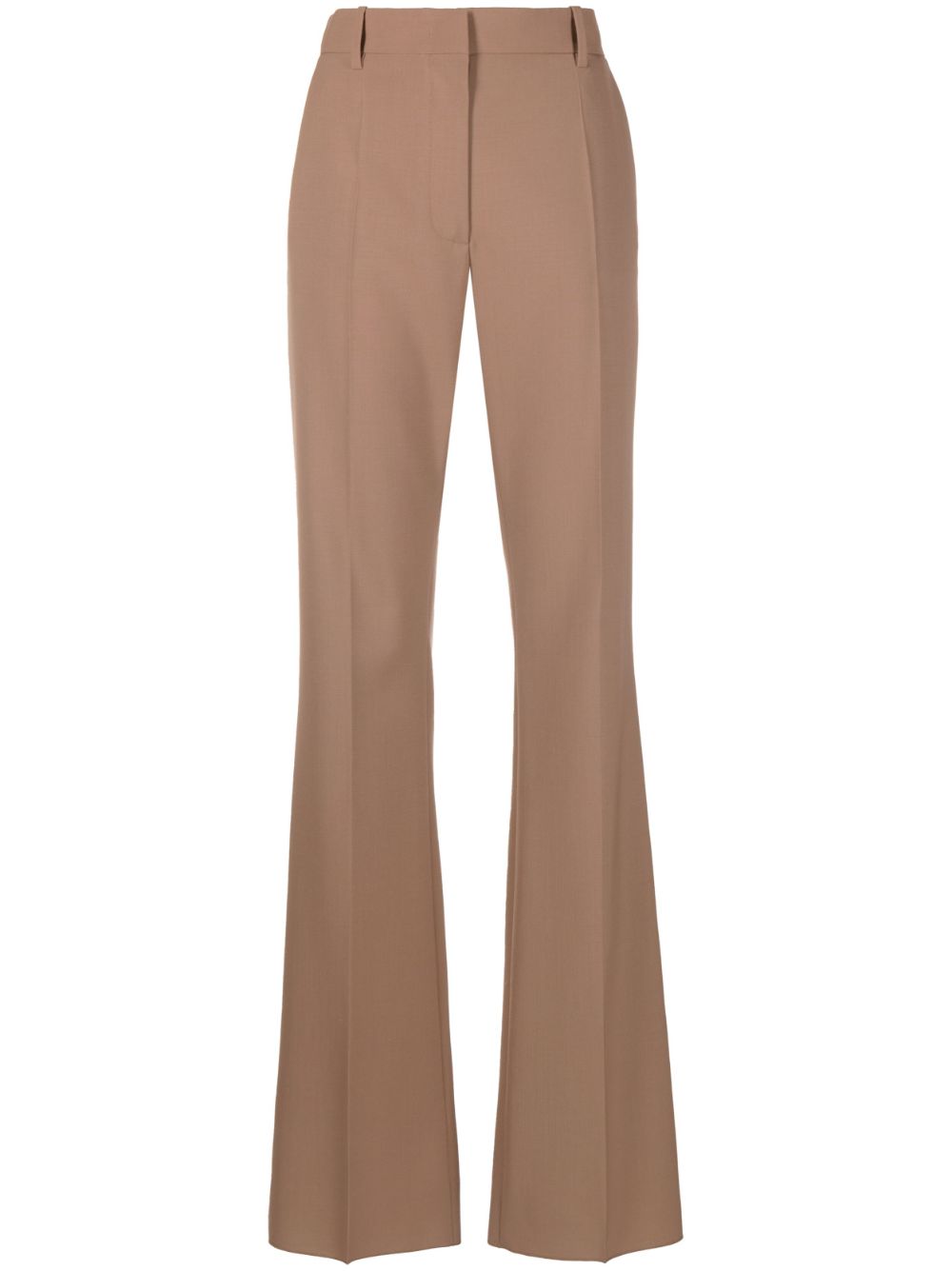 tailored wool trousers