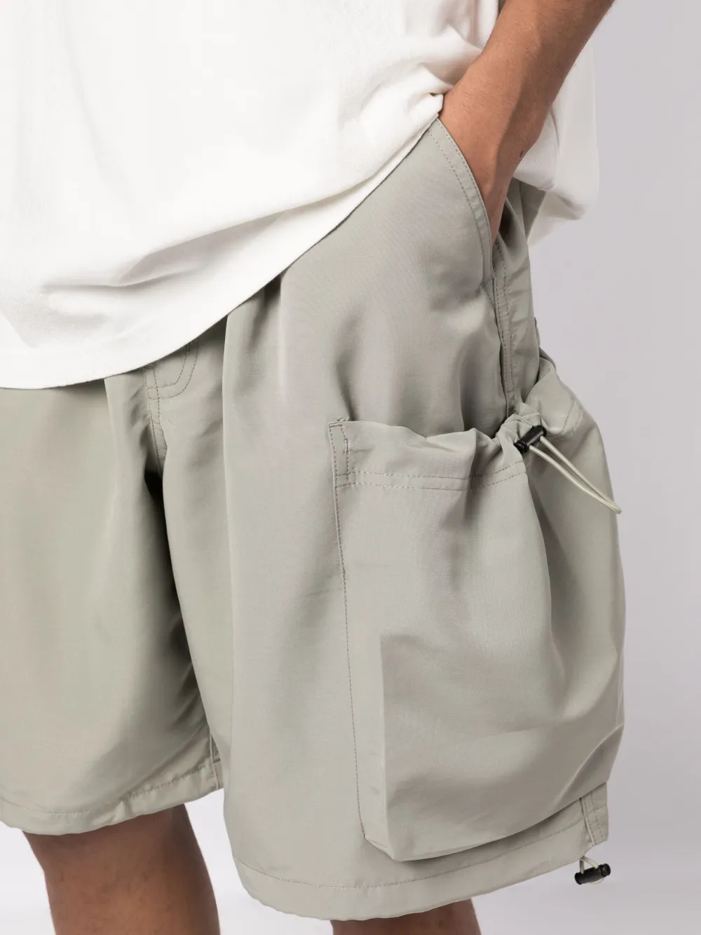 FIVE CM elasticated waist Cargo Shorts Farfetch