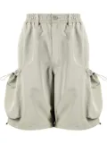 FIVE CM elasticated-waist cargo shorts - Green