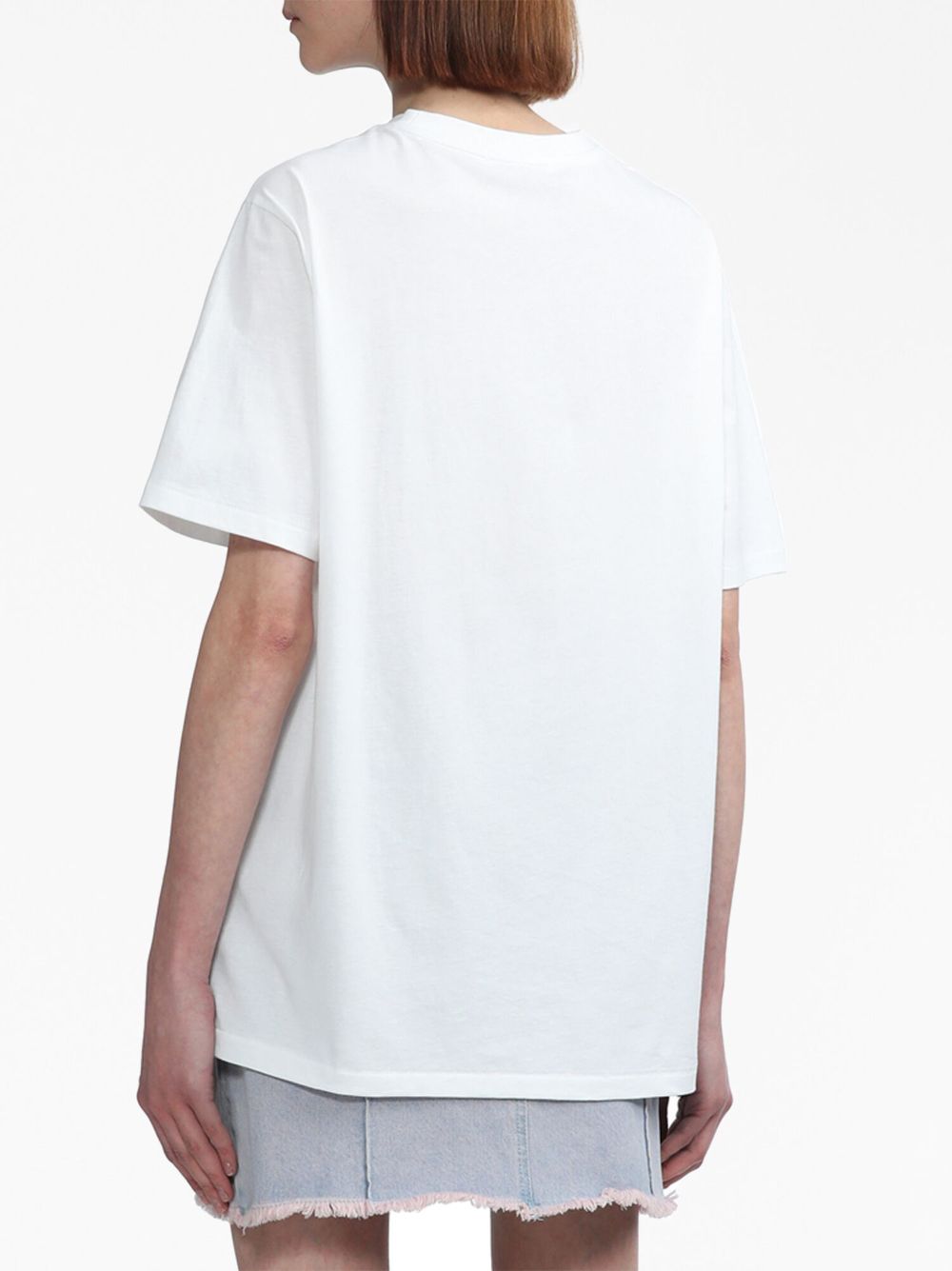 SJYP graphic-print Cotton T-shirt - Farfetch