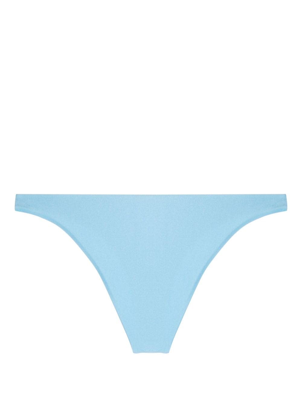 JADE Swim metallic-sheen classic bikini bottoms - Blauw