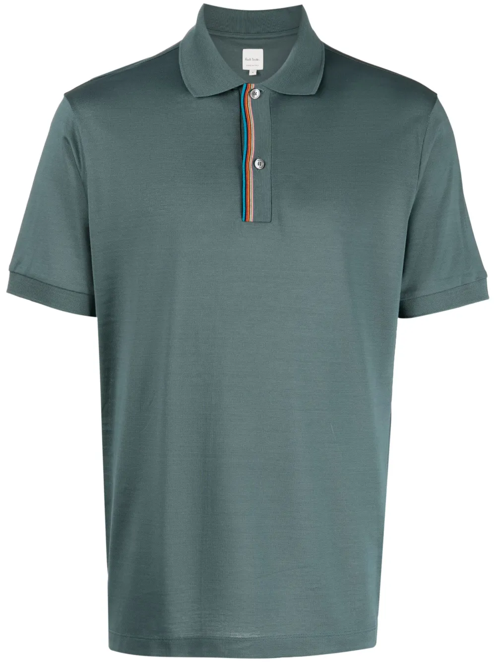 Paul Smith Poloshirt Mit Regenbogenstreifen | Blau | FARFETCH DE