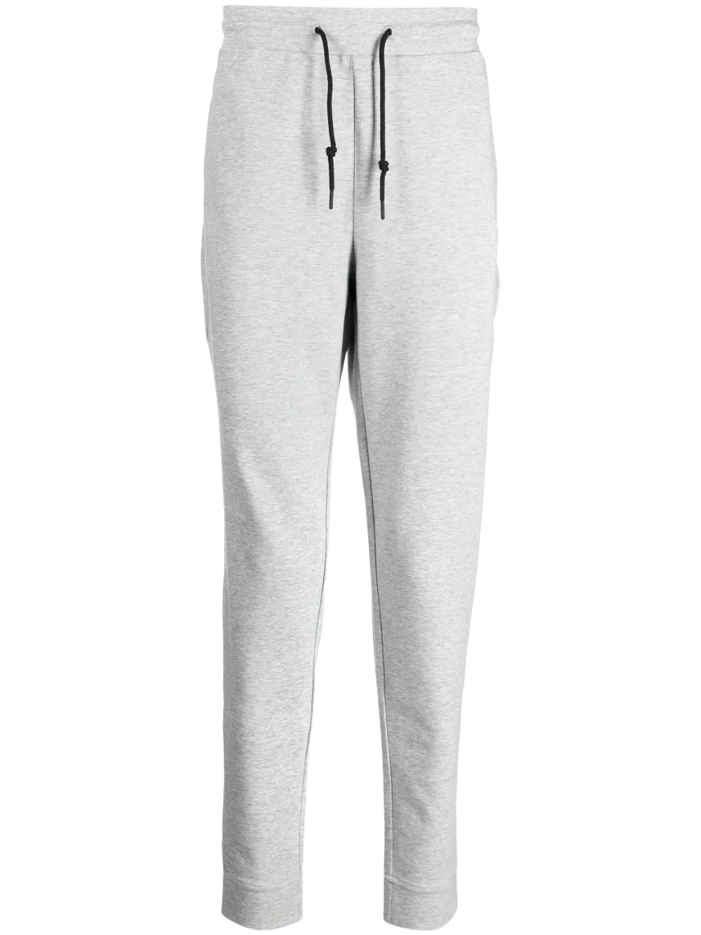 Ps By Paul Smith S By Paul Smith Mens Grey Melange Zebra Brand-embroidered Organic-cotton Jogging Bottoms Xl In Grey