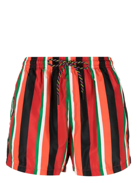 Nos Beachwear vertical-striped swimming shorts