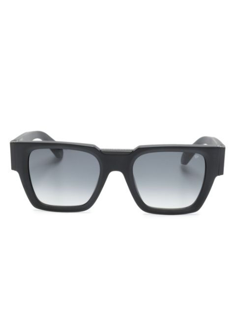 Philipp Plein logo-plaque square-frame sunglasses Men