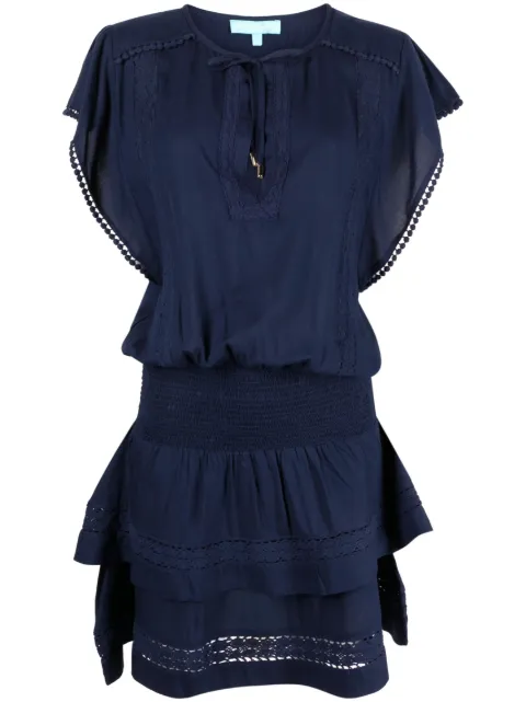 Melissa Odabash Georgie embroidered minidress