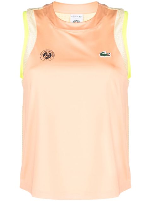 Lacoste - x Roland Garros Cross Cut tank top