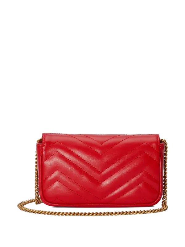 Gucci interlocking bag discount red