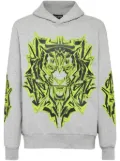 Plein Sport Thunder Tiger long-sleeved hoodie - Grey