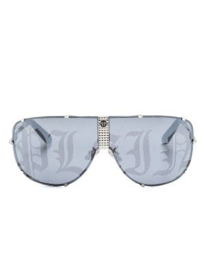 Philipp Plein Very Plein Visor Sunglasses - Farfetch