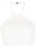 1017 ALYX 9SM cropped halterneck knit top - Neutrals