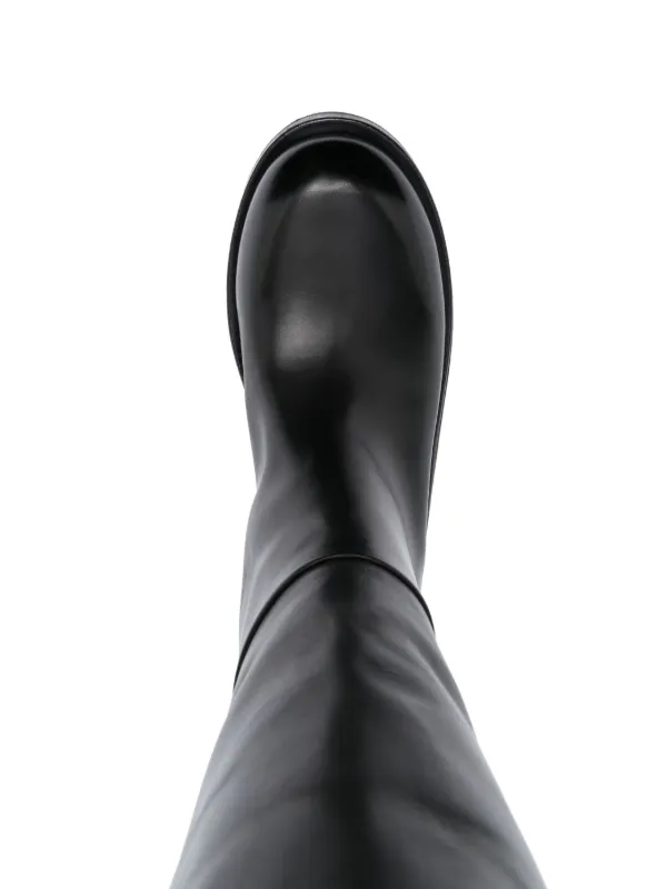 【関税込み】Marsell ブラック Musona チェルシーブーツ Marsèll Musona Leather Boots | Black | FARFETCH