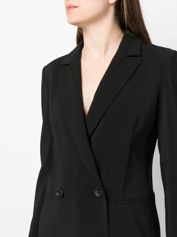 Patrizia Pepe Essential double breasted Blazer Farfetch