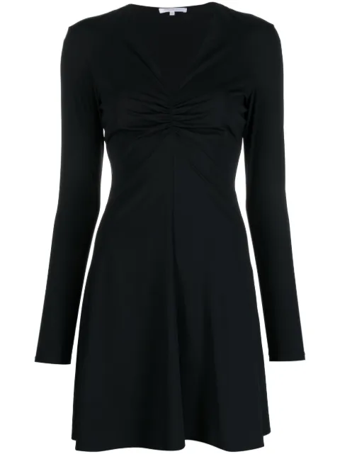 Patrizia Pepe V-neck lightweight-jersey mini dress