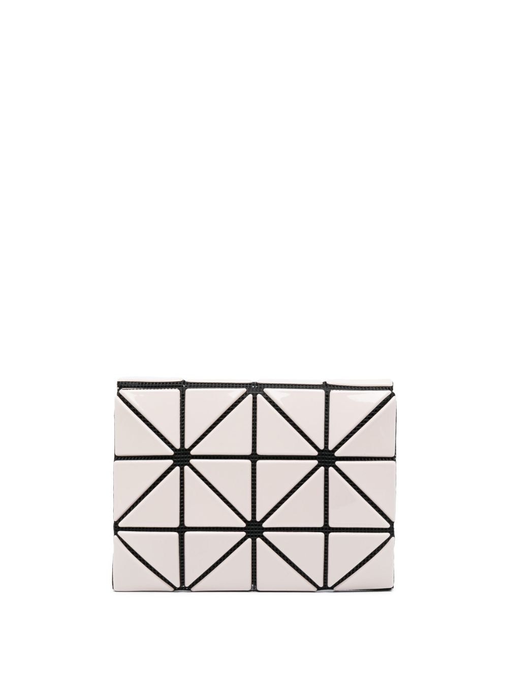 Issey Miyake Lucent geometric wallet - Beige