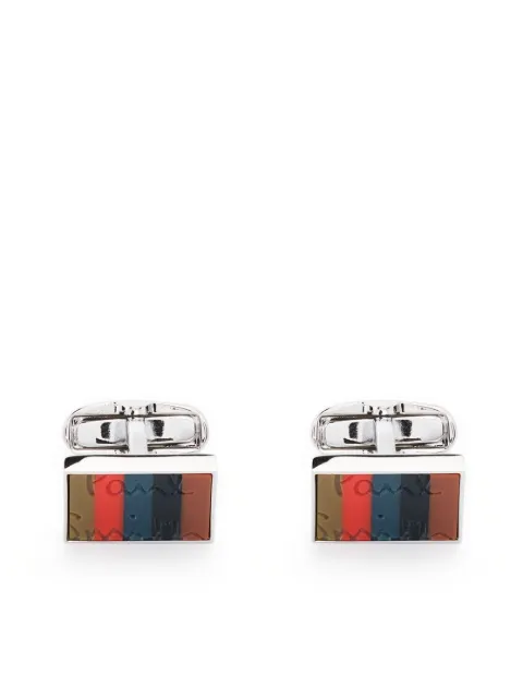 Paul Smith randiga manschettknappar